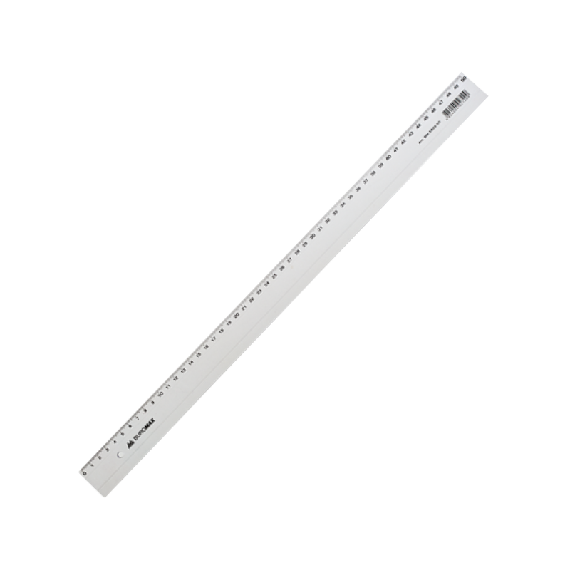 Лінійка пластикова BUROMAX (BM.5826-50), 50 см